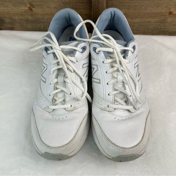 New Balance 928v3 Lace Up Walking Shoes White With Blue Women’s Size 10.5 - Picture 5 of 13